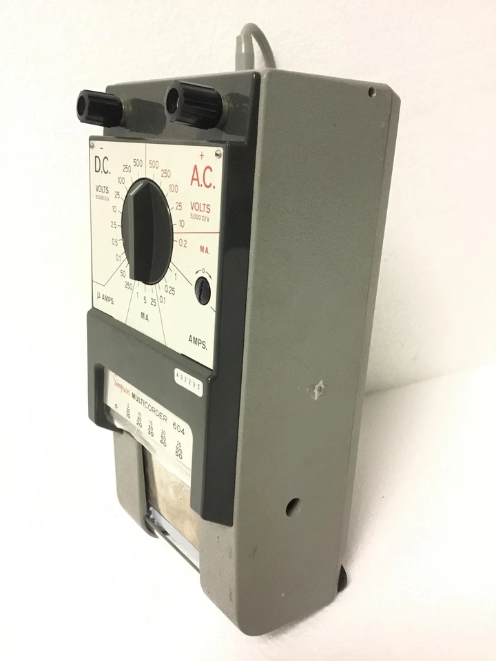 Simpson Multi Corder 604 100-127V 60Hz WORKING FREE SHIPPING - Image 2 of 4