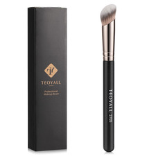under Eye Concealer Brush, Angled Contour Brush Synthetic Kabuki Brush for Conce