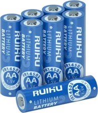 8 Pack Extended Long-Lasting Lithium Batteries for Blink Camera - 1.5V 3000mAh