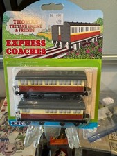 Thomas the tank engine set of Express Coach by Ertl. 1996. New in the package.