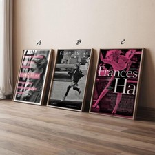 Frances Ha Movie Poster, High Quality Print Art Poster, Home Decor, Wall Art