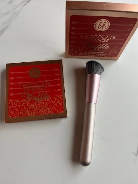 BH Cosmetics Chocolate Orange Truffle Blush Palette w/Bonus Brush NIB Free Ship - Image 4 of 4