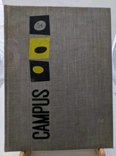 1954 Fresno State College Yearbook Campus California Jerry Tarkanian Basketball