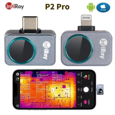 InfiRay Infrarrojo P2 PRO Cámara Térmica Industrial Visión Nocturna Android IOS