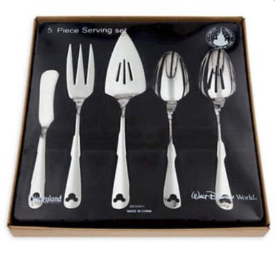 Disney Mickey Icon Besteck 5 Stück Hostess Servierset