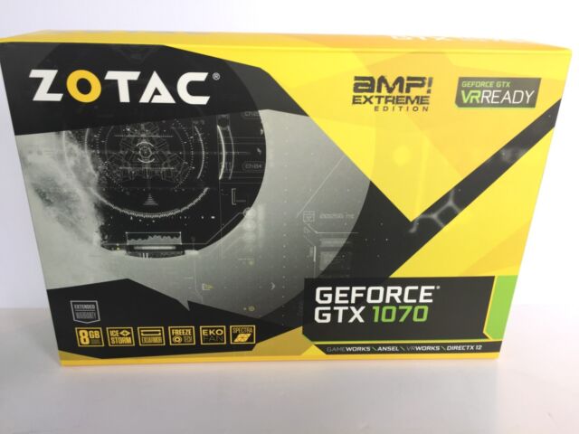 売り出し在庫 ZOTAC GeForce GTX 1070 AMP 家電・スマホ・カメラ