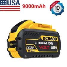 For Dewalt DCB609 20V/60V MAX FLEXVOLT 9 Ah Lithium-Ion Battery