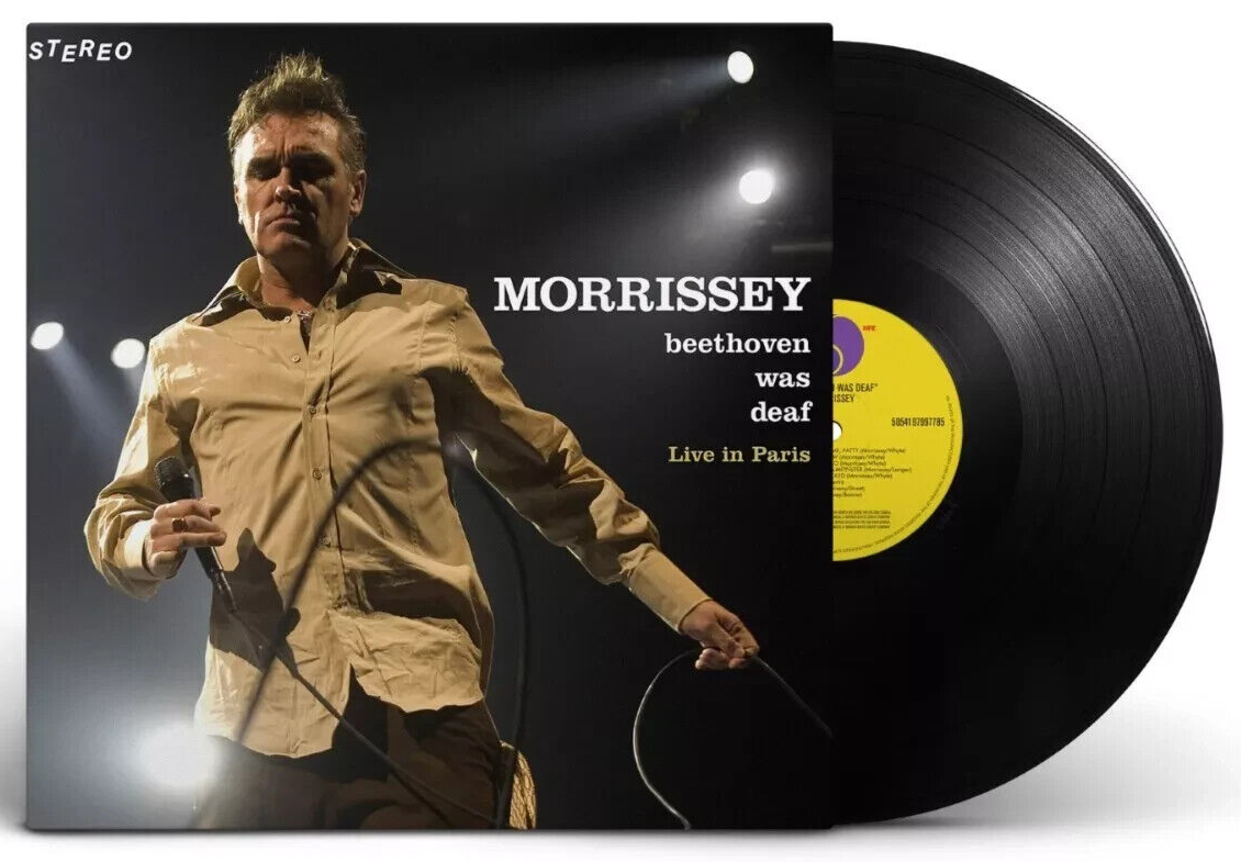 MORRISSEY LP Beethoven Was Deaf : Live in Paris REMASTERED Biovinyl MAILS SAME D