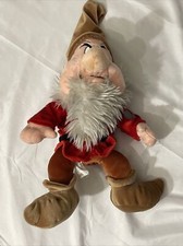 Grumpy Stuffed Plush Toy Dwarf Disney Store Snow White  the Seven Dwarves 15  