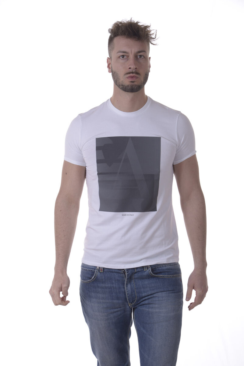 Футболка Armani Jeans AJ толстовка мужская белая 3Y6T176J1FZ 1100 Sz XL СДЕЛАЙТЕ ПРЕДЛОЖЕНИЕ 27990₽