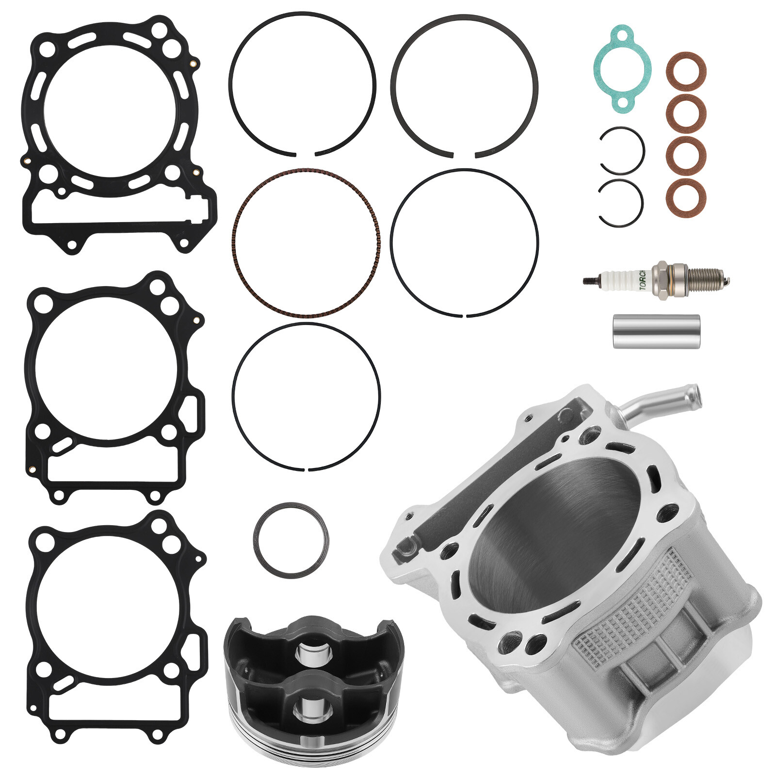 Kit cylindre piston 434cc pour réfection moteur Suzuki LTZ 400 de 2003 à 2013