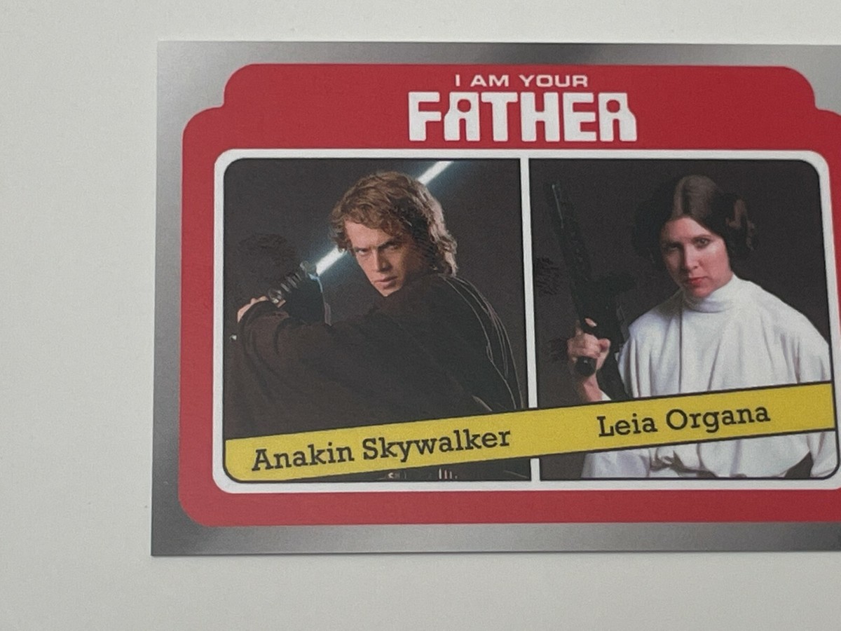 Anakin Princess Leia Organa 2021 Topps Now I AM YOUR