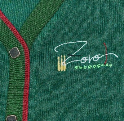 USJ ONE PIECE ゾロ　カーディガン USJ One Piece Roronoa Zoro Knit Cardigan Ladies free size