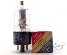 CBS Hytron 6S8GT/6S8 Triple Diode Triode AM/FM Receiver Audio Vacuum Tube Valve-