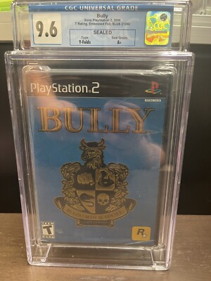 Bully (Sony PlayStation 2, 2006) PS2 CGC 9.6A+