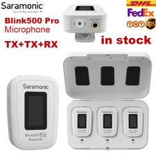 Saramonic Blink500 PRO B2 2.4GHz Wireless Lavalier Microphone System TX TX RX