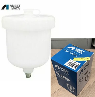 ANEST IWATA PC-G400P-2 400ml Kunststoff Schwerkraftbecher für WS-400 LS-400 K...