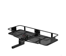 CURT 18131 Basket-Style Heavy-Duty Cargo Carrier 500lb 2in Hitch Mount Rack