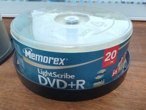 Lightscribe Memorex DVD+R Blank Disks x 60 - Picture 2 of 2