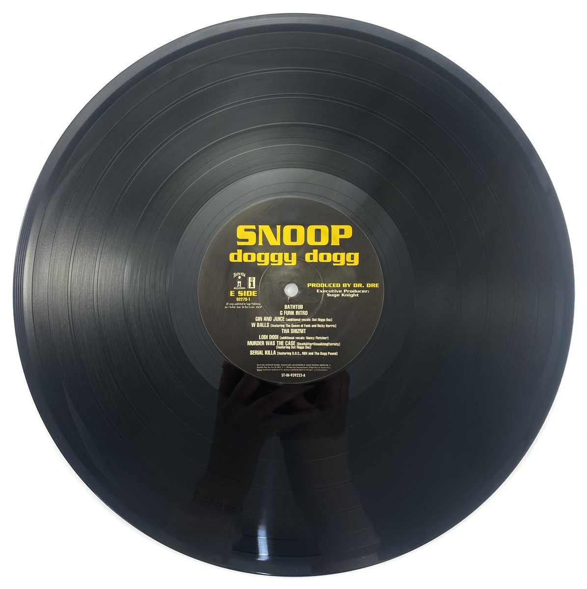 SNOOP DOGGY DOGG DOGGYSTYLE 1993 LP VG+ Vinyl 1st Press Death Row
