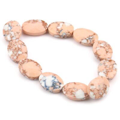 Natural GemStones Agates Faceted Oval Loose Beads for Jewelry Making DIY 15''