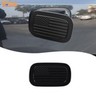 Exterior Fuel Tank Door Cover Gas Lid Cap For Dodge Durango 11+Accessories Black
