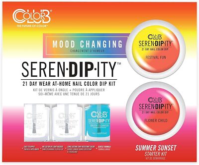 Color Club Nail Lacquer Serendipity Mood Starter Kit- Summer Sunset 17XKMPSUNS