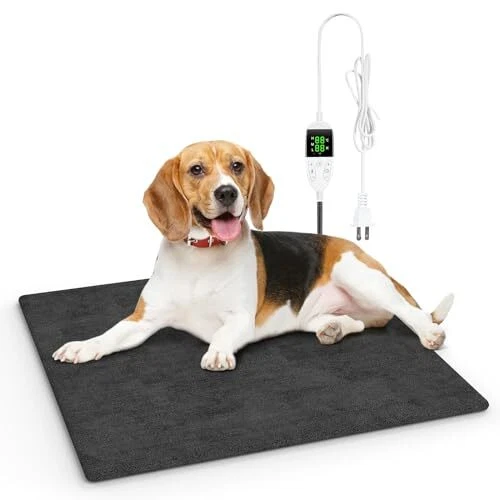 Pet Heating Pad 18x18 in Adjustable Pet Heating Pads for Cats