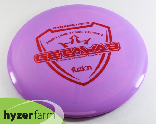 Dynamic Discs FUZION GETAWAY *pick weight & color* Hyzer Farm disc golf driver - Picture 6 of 10