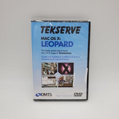 Tekserve Mac OS X: Leopard Interactive DVD For MAC/PC DVD ROM DMTS 2008