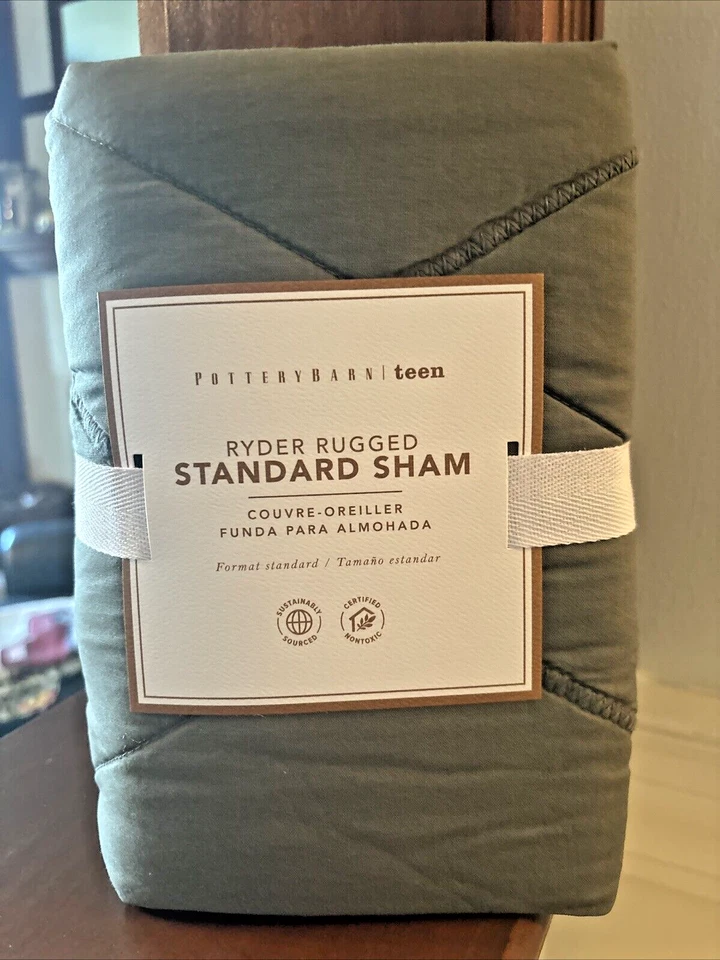 Pottery Barn Star Wars Solo ALMOHADA SHAM regalo de vacaciones fiesta Grogu Space Boy. Foto 3 de 4