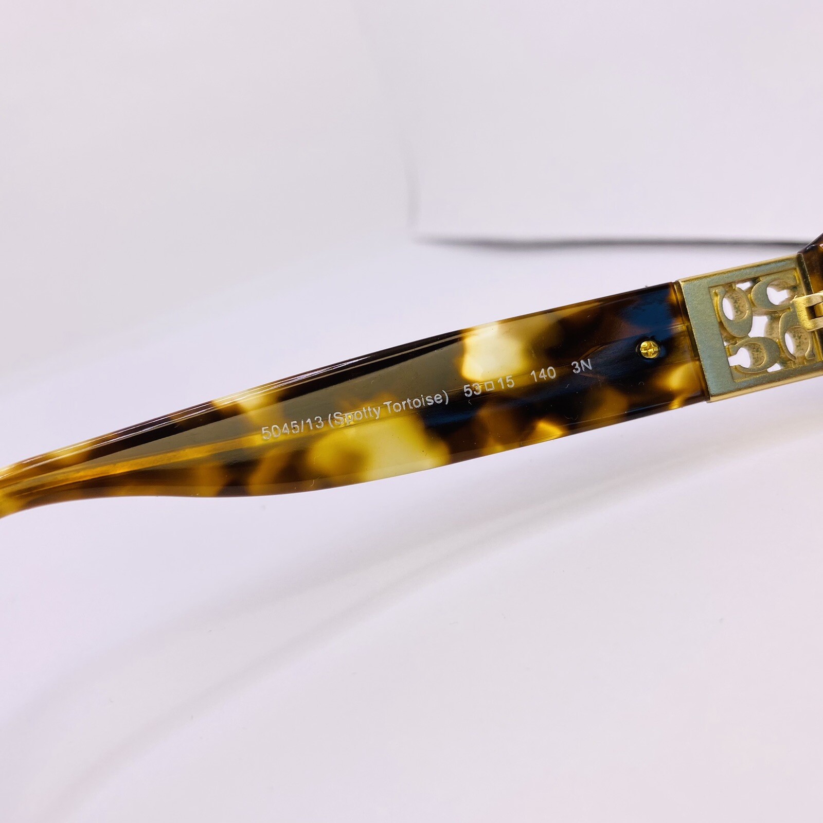 Coach Authentic Eyeglasses HC 8012 5045/13 53 [] 15 140 MM Spotty Tortoise Gold thumbnail 4