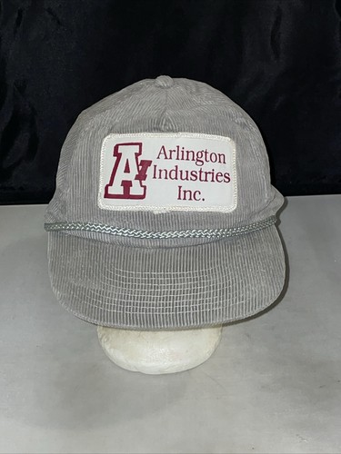 Arlington Industries Inc. Corduroy Hat Snapback Trucker
