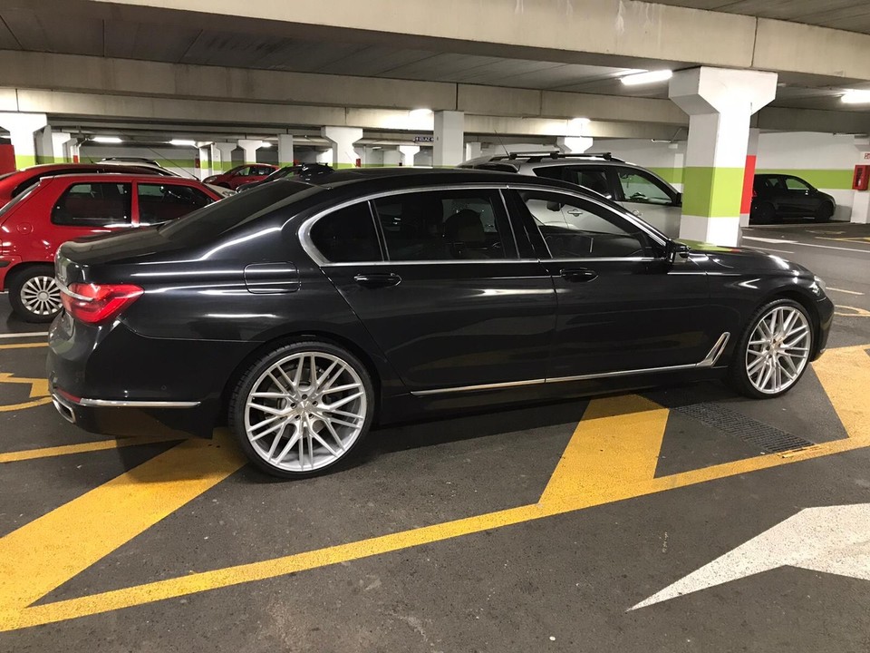 22” RF13 CONCAVE SILVER WHEELS RIMS FOR BMW F06 F12/F13 640 650 GRAN ...