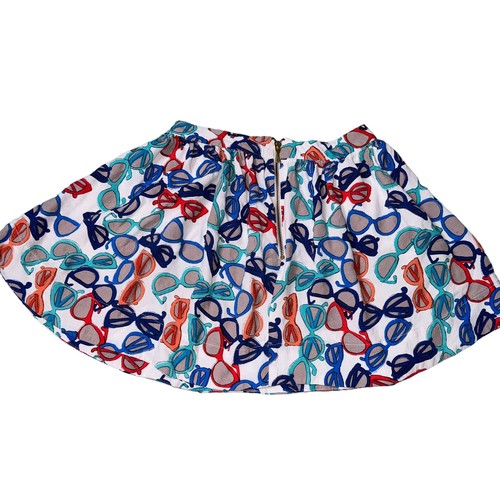 Kate Spade Girls Coreen Sunglasses Print Crepe Skirt Size 10 Multicolor - Picture 2 of 10