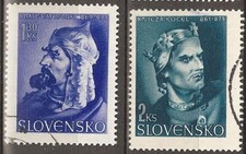 Slowakei 1944 137 138 gestempelt