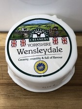 Real Yorkshire Wensleydale Cheese 8 Waxed Truckles 8 X 200g