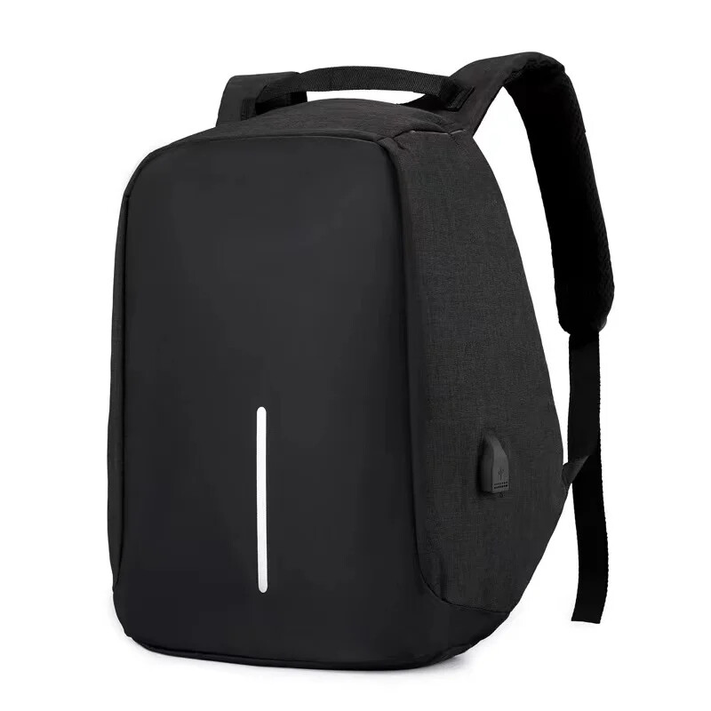 Men Women Large Capacity Laptop Rucksack with USB Charging Port