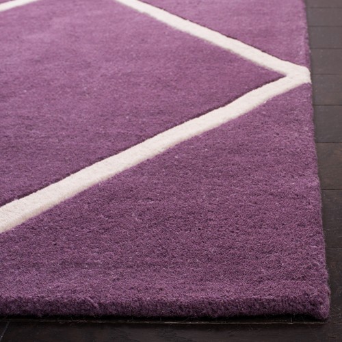 Safavieh Chatham PURPLE / IVORY 2' X 3' Area Rug - CHT720F-2 - Picture 2 of 3