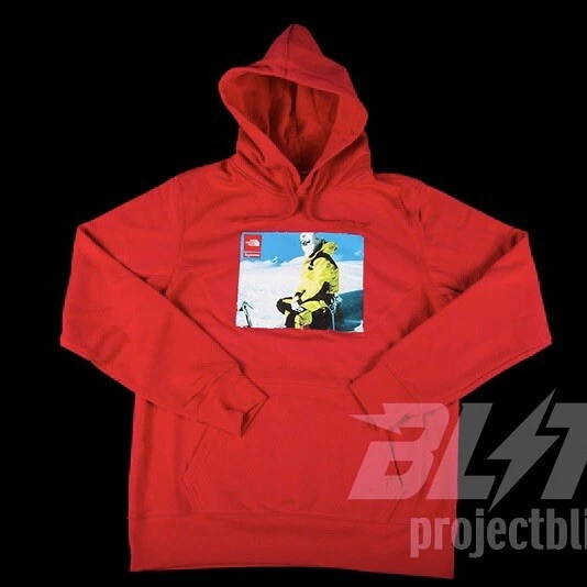 Sweat à capuche FW18 Supreme The North Face Photo rouge taille L TNF 2018