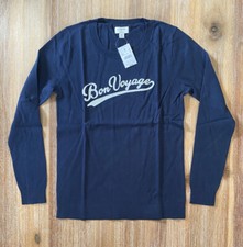 J. Crew Factory Women's "Bon Voyage" Teddie Sweater - Navy - NWT