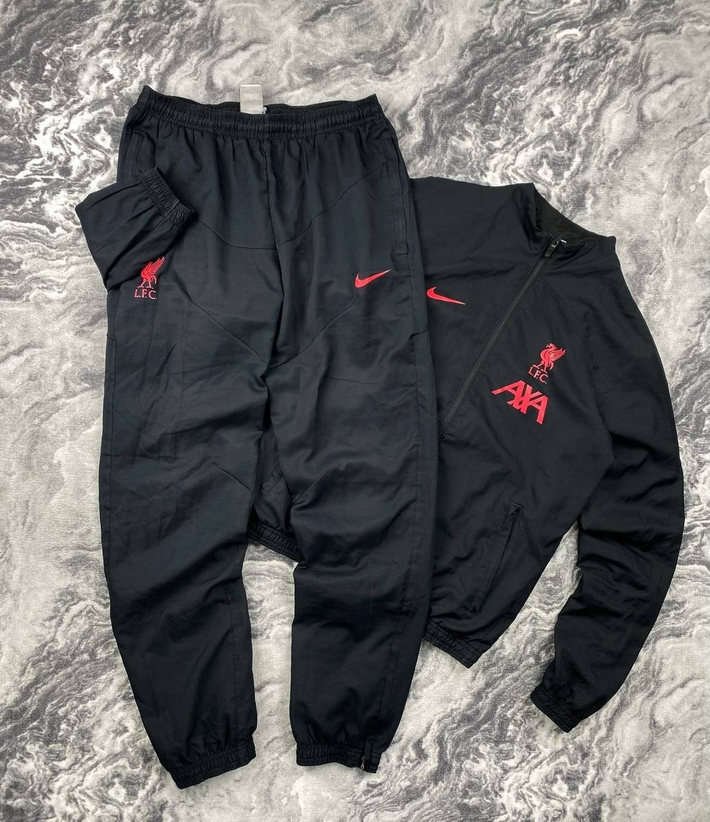 Nike FC Liverpool Football Track Suit Jacket And Pants Men Size M