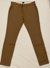 J. Crew Men  s 250 Skinny Fit Pant In Stretch Chino River Brown Size 32x32