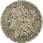 1892 Morgan Silver Dollar VF Very Fine $1 Coin Collectible SKU:I24628