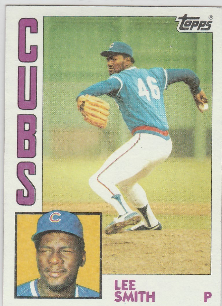 1984 topps #176 Lee Smith CUBS