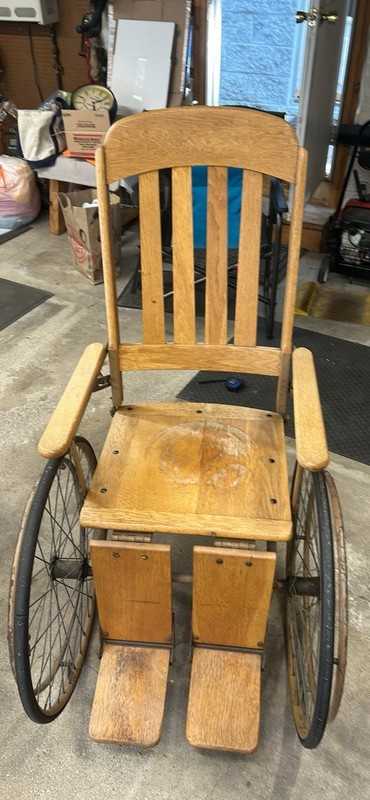 Oak Wheelchair 