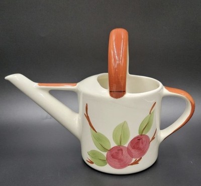 Franciscan Apple Ceramic Watering Can Made In Portugal Excellent Condition!