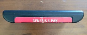 SEGA 6-Pak Compilation Sega Genesis Cartridge Only Tested Working