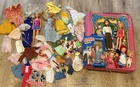 Lot Of Vintage Barbie Dolls Clothes Accessories Sunshine Family Dolls