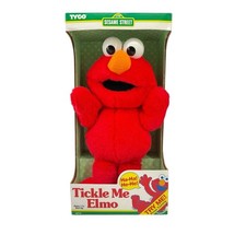 VTG Original 1996 Tickle Me Elmo Plush Stuffed Animal Tyco, Dead Batteries, NIB